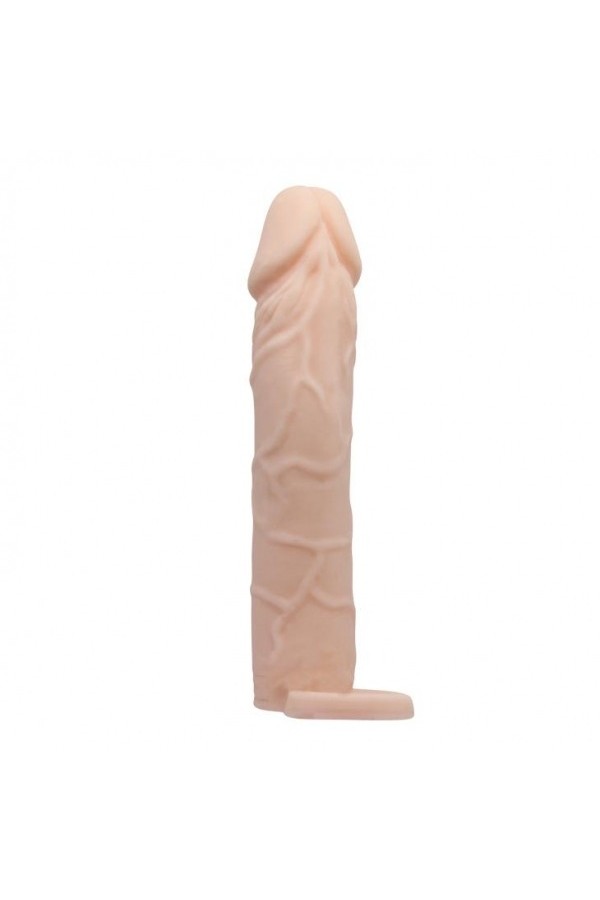 Pretty Love 6 CM Dolgulu Realistik Penis Kılıfı Uzatmalı Prezervatif