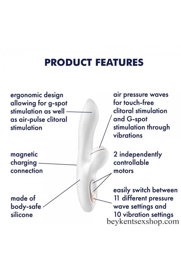 Satisfyer Pro G-Spot Vakum Dalgalı Tavşan Vibratör