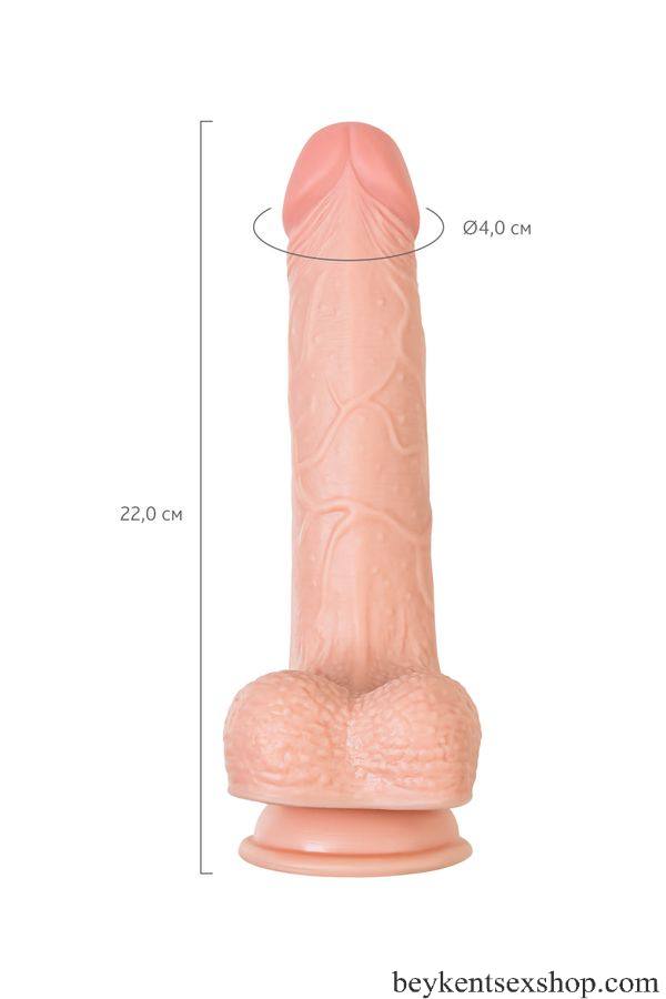 22 Cm My Babe My Darling Gerçekçi Derili Yapay Penis Dildo